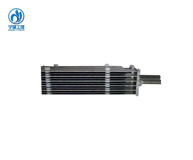 titanium electrode for salt water electrolysis